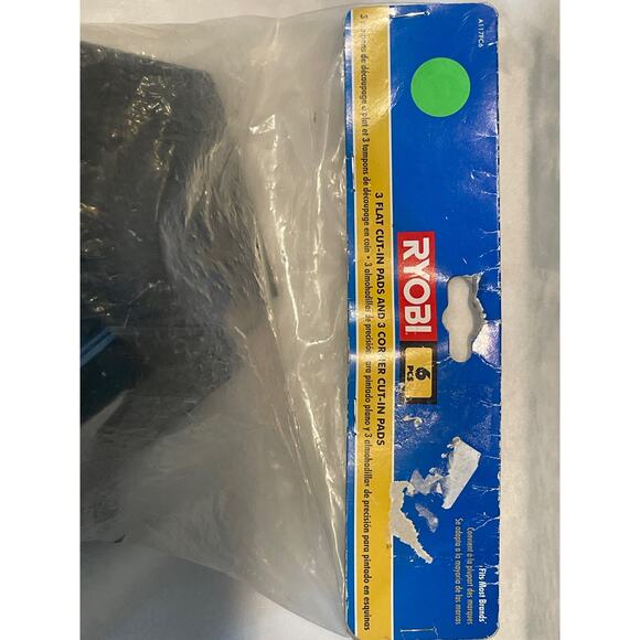 Ryobi 6 pcs= 3 Flat 3 Corner Cut-In Paint Pads Fits Most Brands NWT A117FC6 - Picture 3 of 9